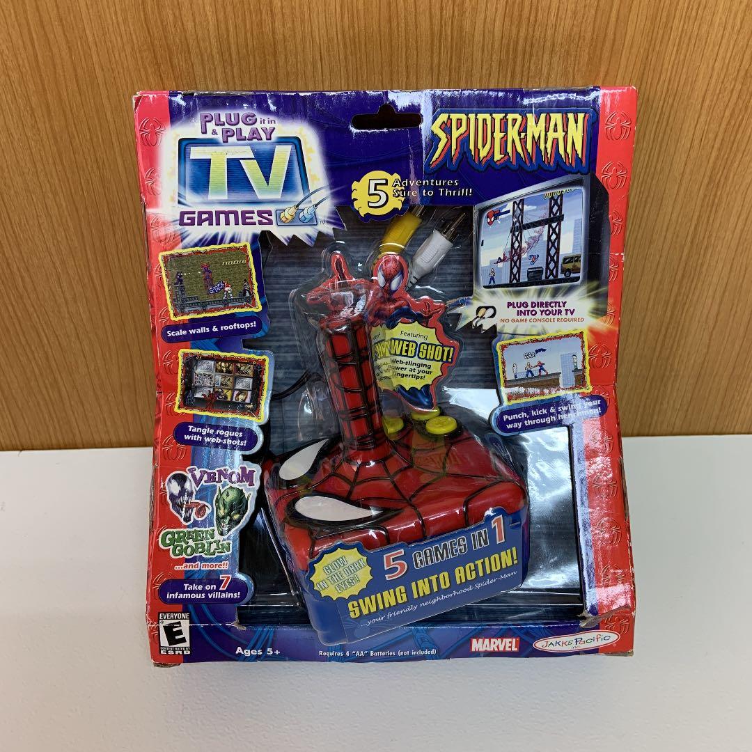 スパイダーマン　plug it in & play TV games