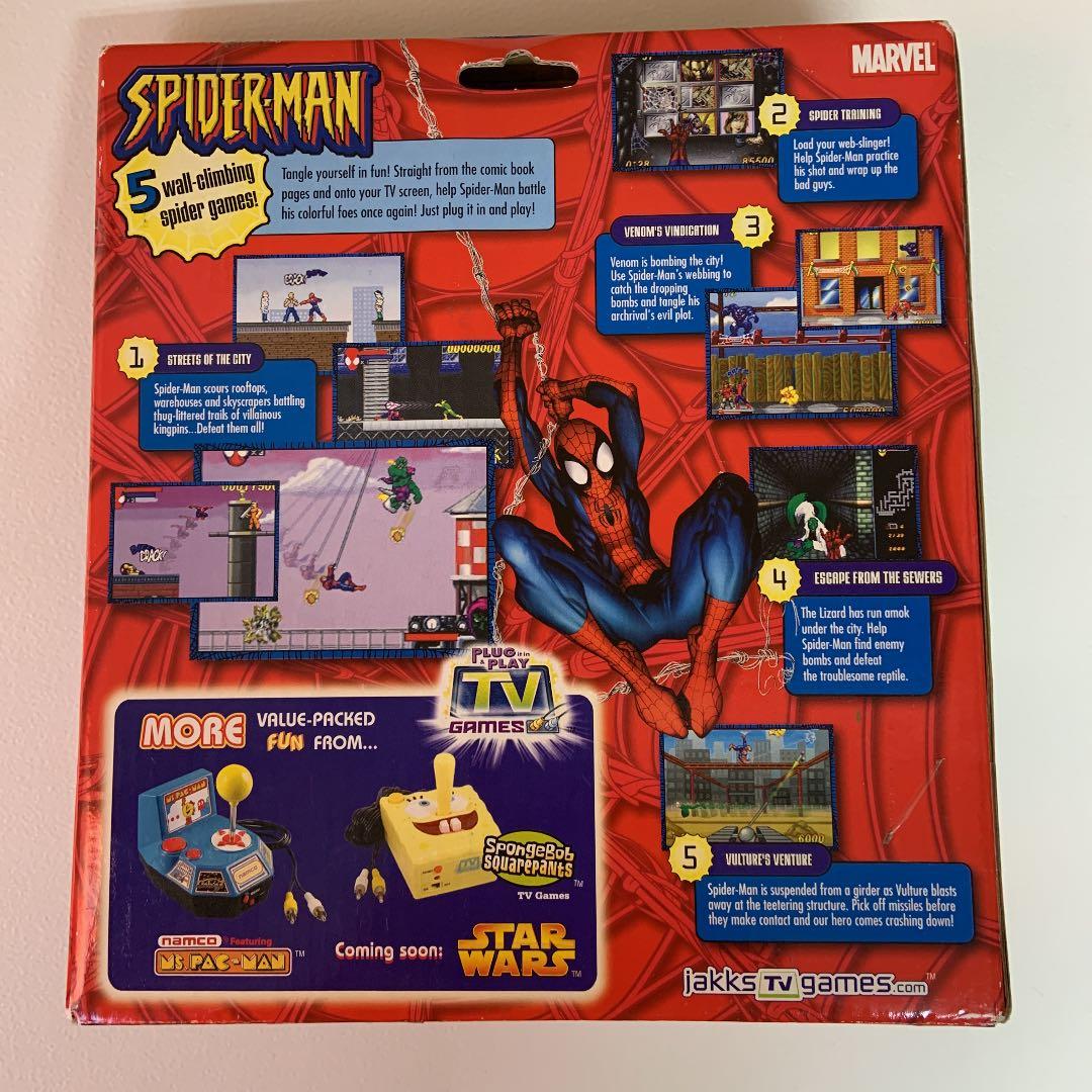 スパイダーマン　plug it in & play TV games