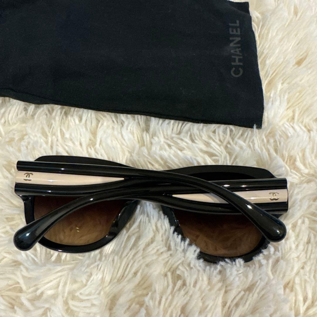 土日値下げ　美品　CHANEL シャネル　ココマーク サングラス　ブラック