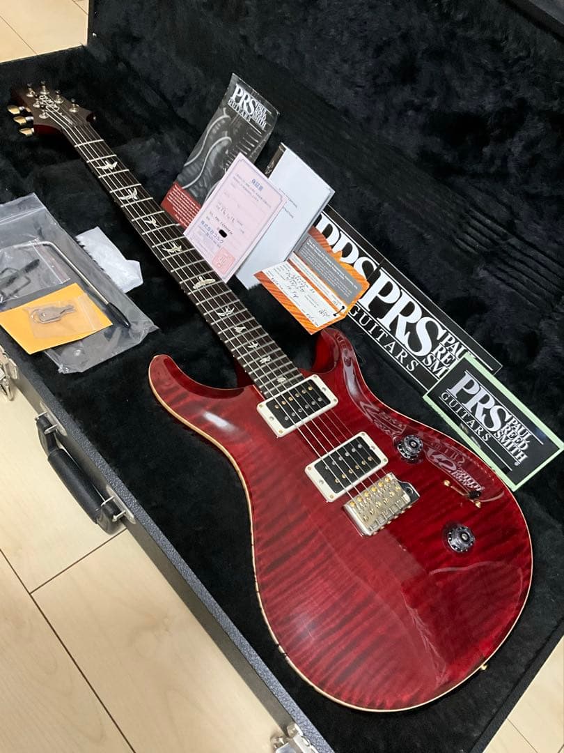 ギター PRS Custom24 10TOP 2017 Black Cherry