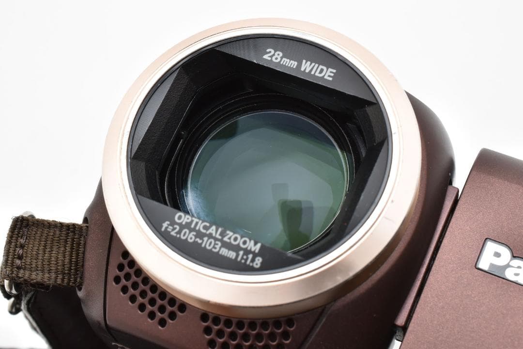 【美品】Panasonic ビデオカメラ　 HC-V550M ブラウン　動作OK