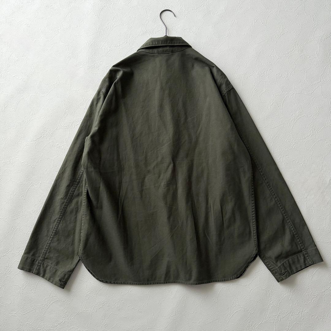 2761Z 美品 ミューズドゥドゥーズィエムクラス ミリタリーシャツジャケット