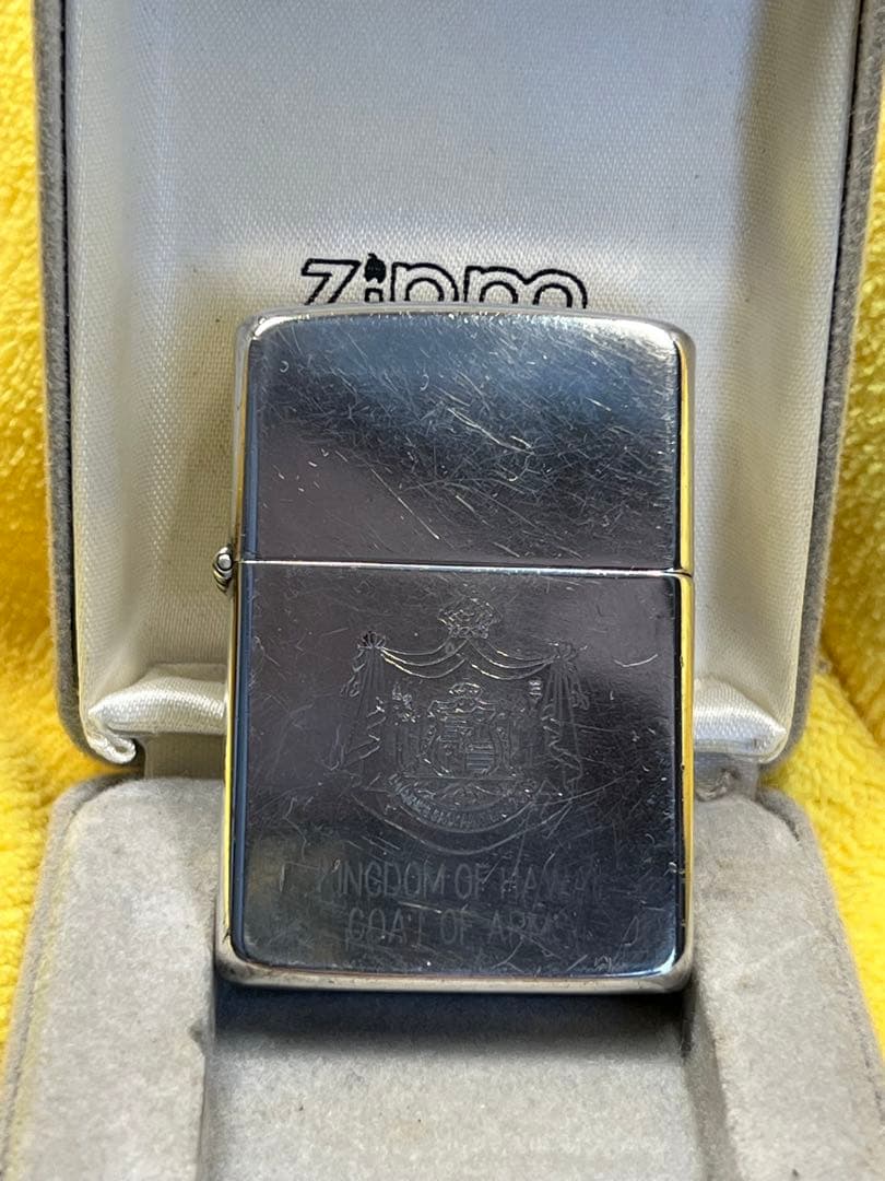 期間限定　値下げ！ZIPPO スターリングシルバー ハワイ王国刻印 希少品