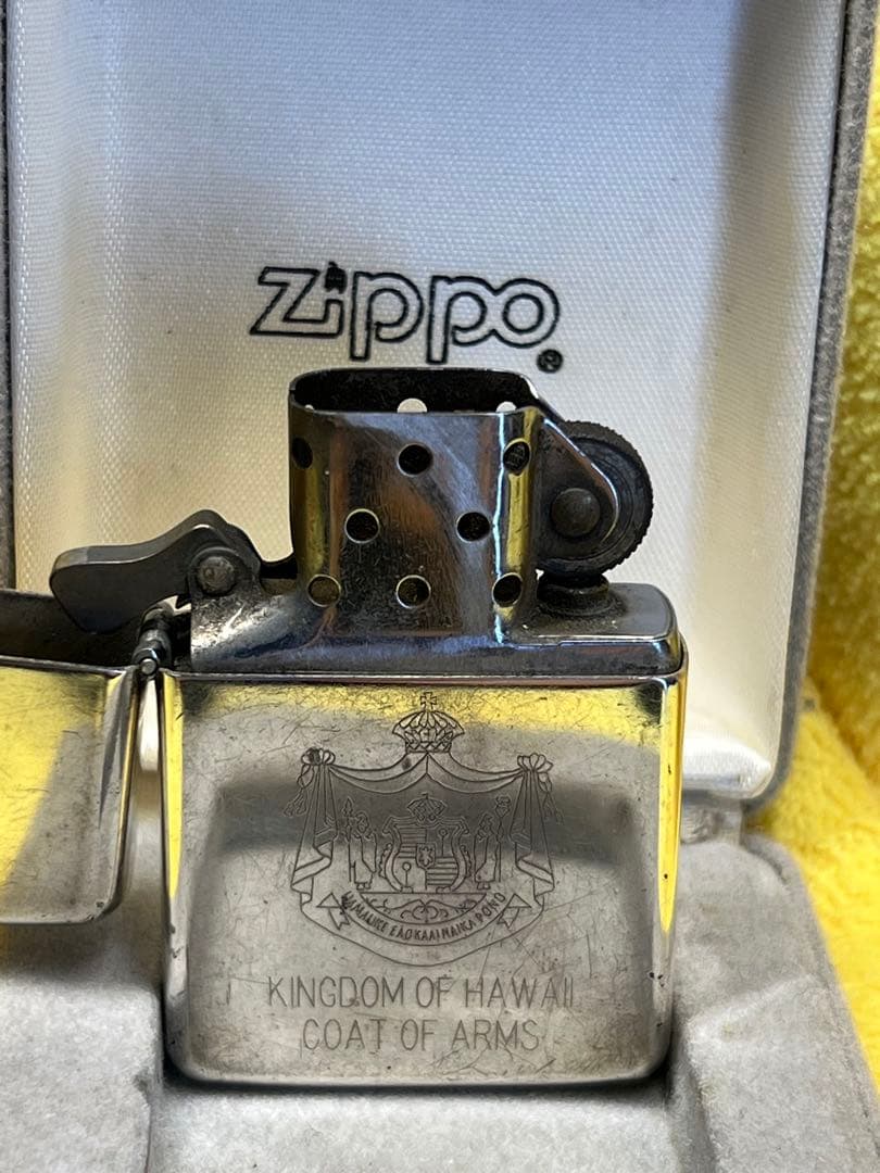 期間限定　値下げ！ZIPPO スターリングシルバー ハワイ王国刻印 希少品