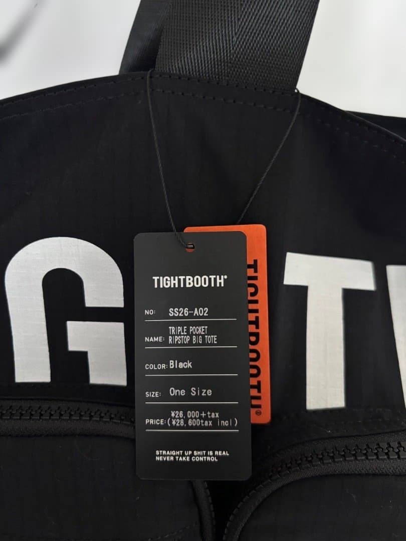 バッグ TIGHTBOOTH Triple Pocket Big Tote bag