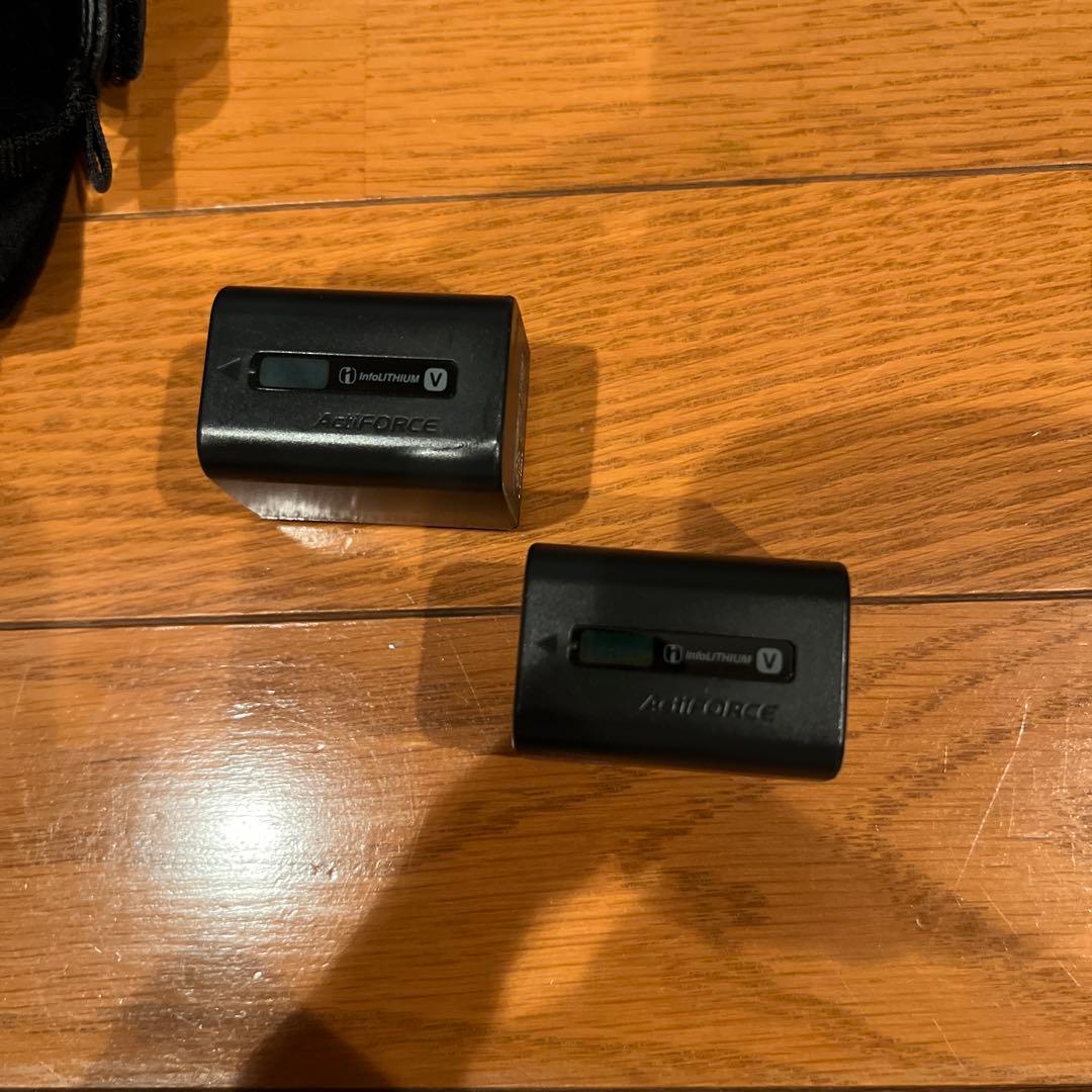 SONY 4K ハンディカム FDR-AX55 ビデオカメラ カメラアクセサリー