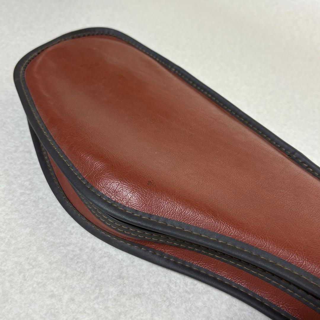 ESP ベースケース ブラウン ソフトケース レザー 革 皮