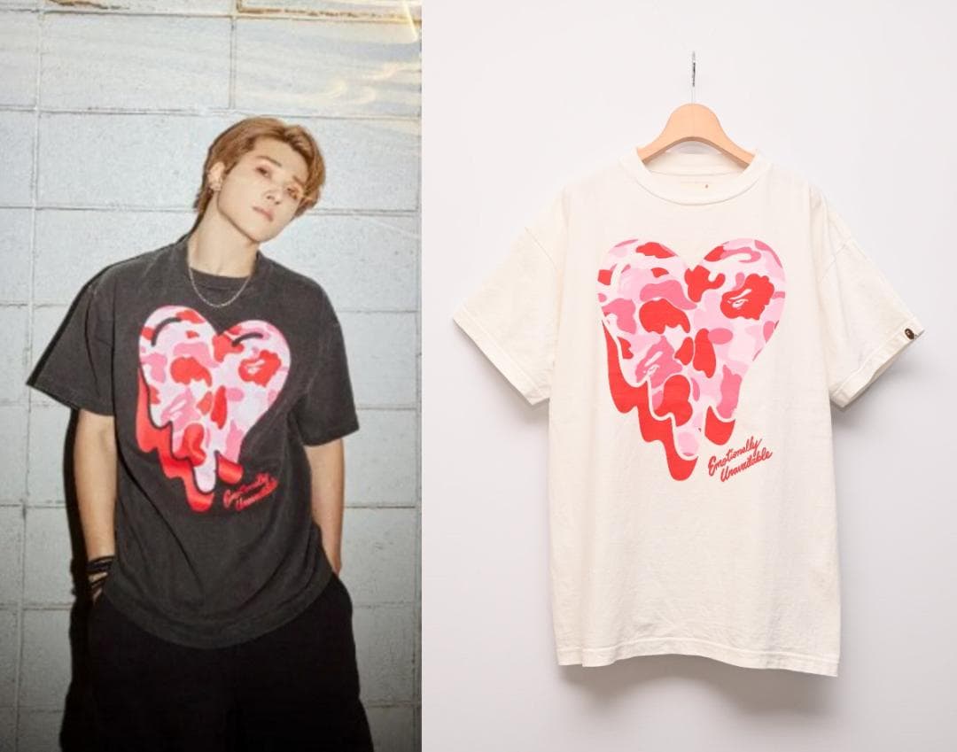 も*様 【新品】エイプ APE エモーショナリーアンアベイラブル 半袖 Tシャツ