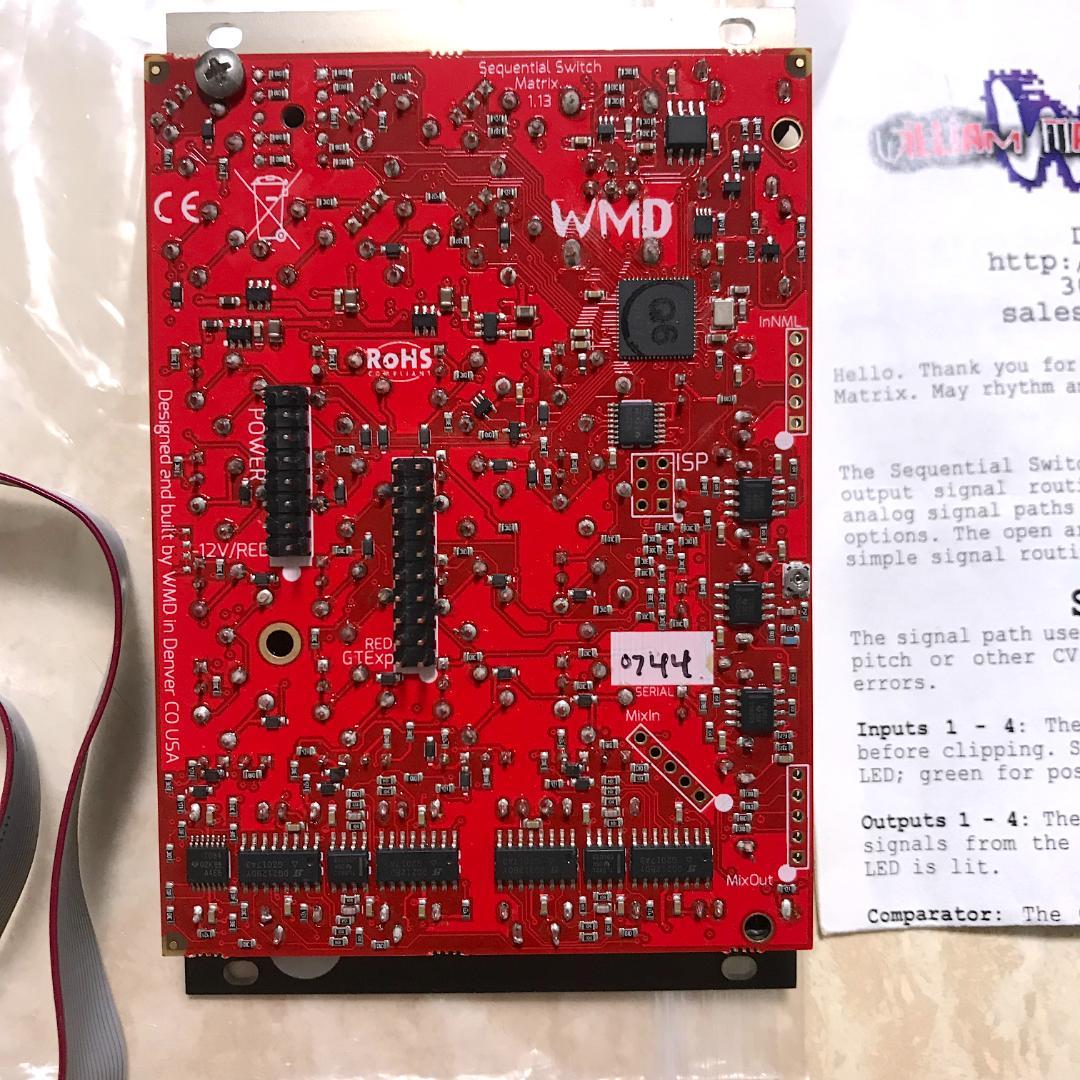 希少 完動品 WMD Sequential Switch Matrix 美品