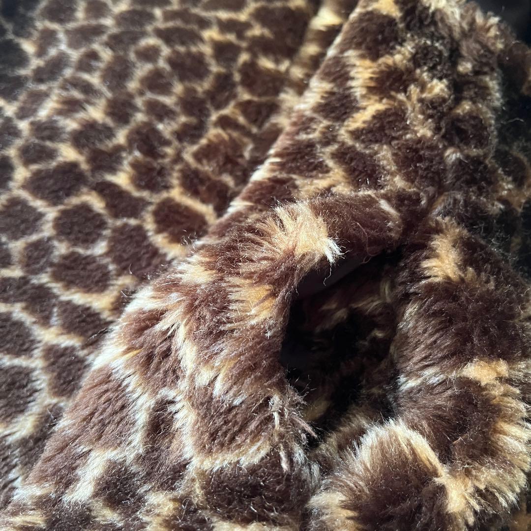 トップス old leopard pattern vest