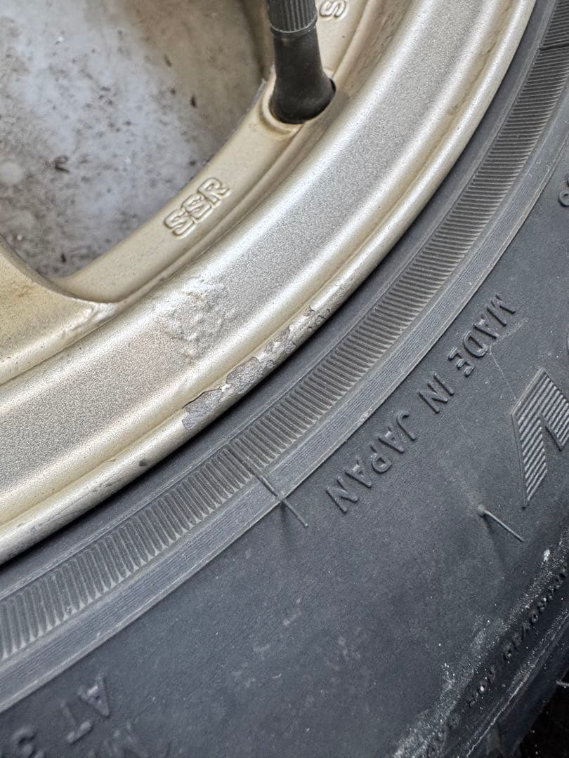 SSR Type-C 15inch 7J+35 4h PCD100 2本