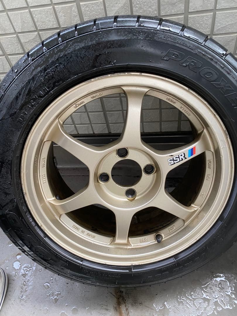 SSR Type-C 15inch 7J+35 4h PCD100 2本