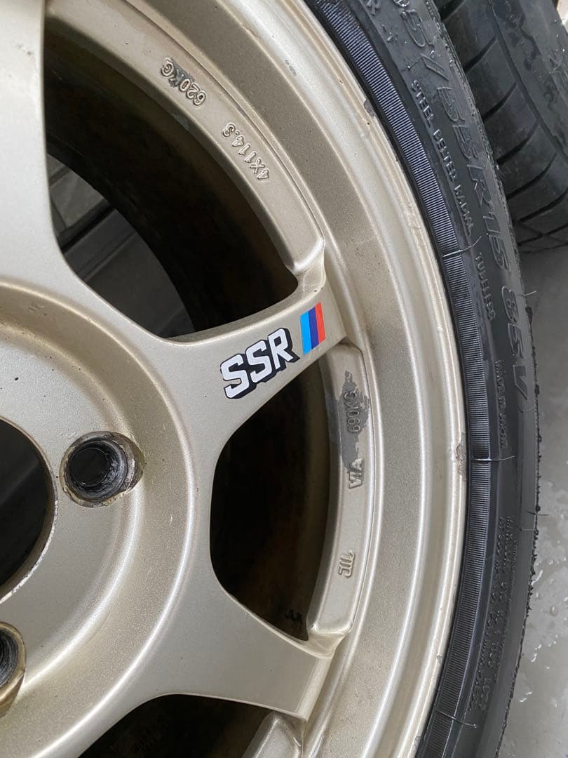 SSR Type-C 15inch 7J+35 4h PCD100 2本