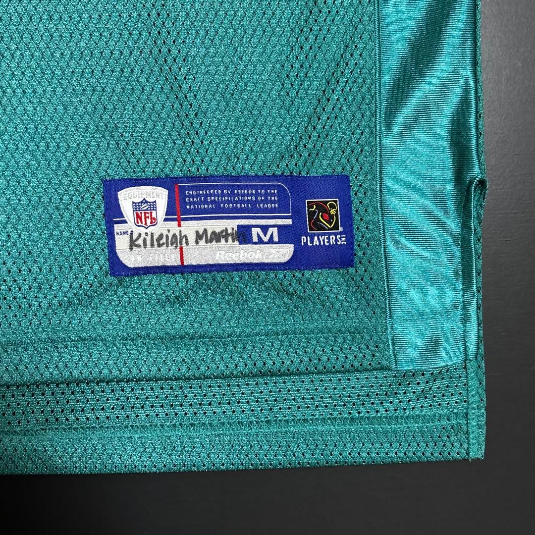 美品 NFL Reebok マイアミ ドルフィンズ ユニフォーム アメフト M