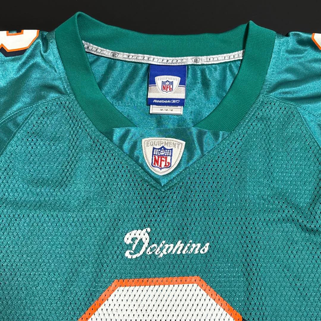 美品 NFL Reebok マイアミ ドルフィンズ ユニフォーム アメフト M