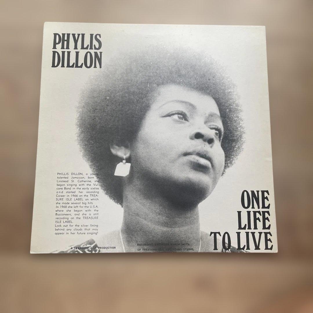 【廃盤】Phyllis Dillon One Life to Live レコード