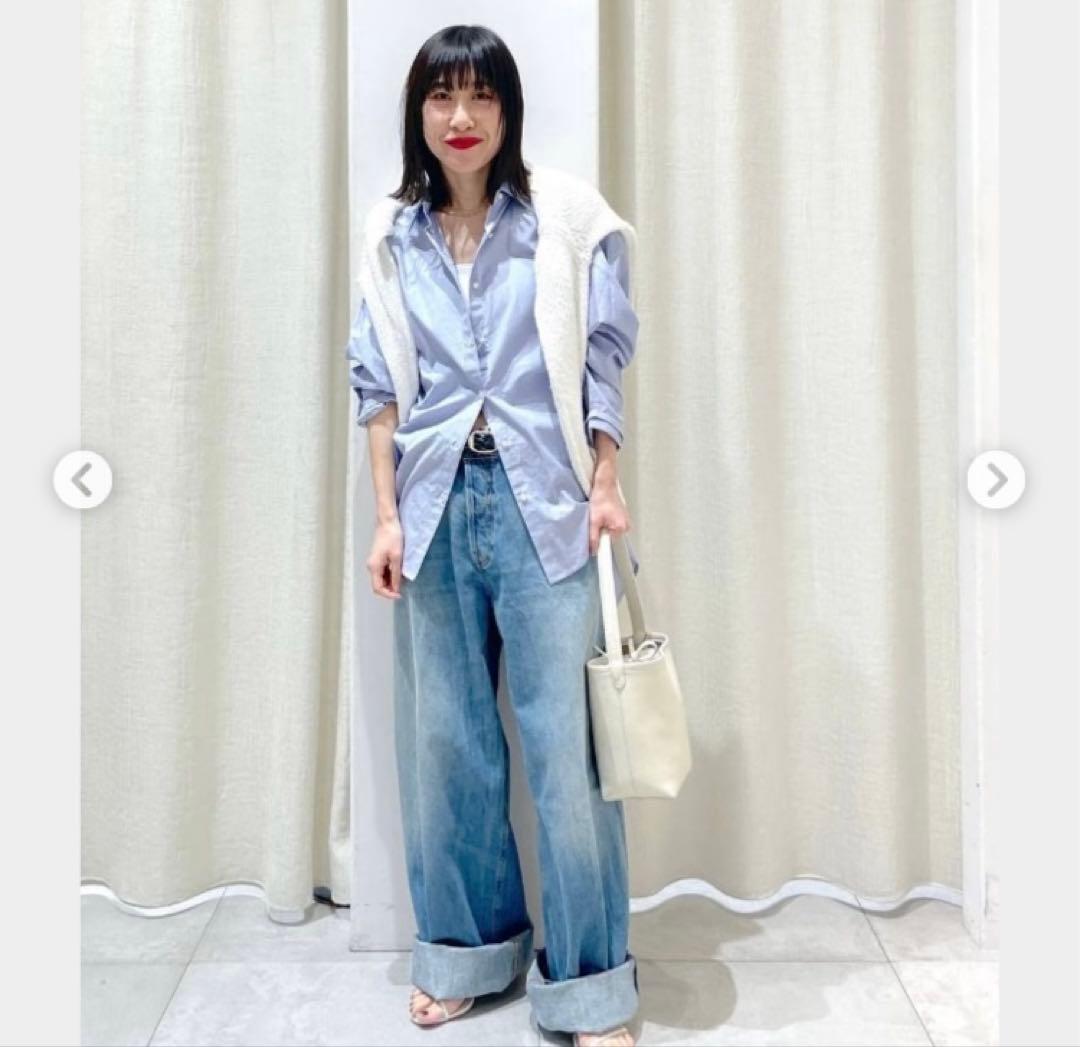 HAIKURE BETHANYデニム　ワイド　25インチ