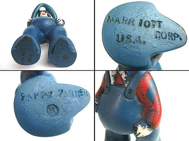1970’s PAPPY PARKER ビンテージ ソフビ アドバタイジング