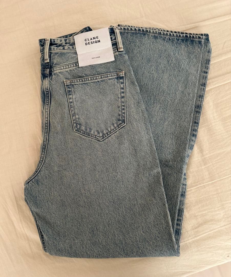 CLANE SECOND DENIM PANTS ICE BLUE サイズ2