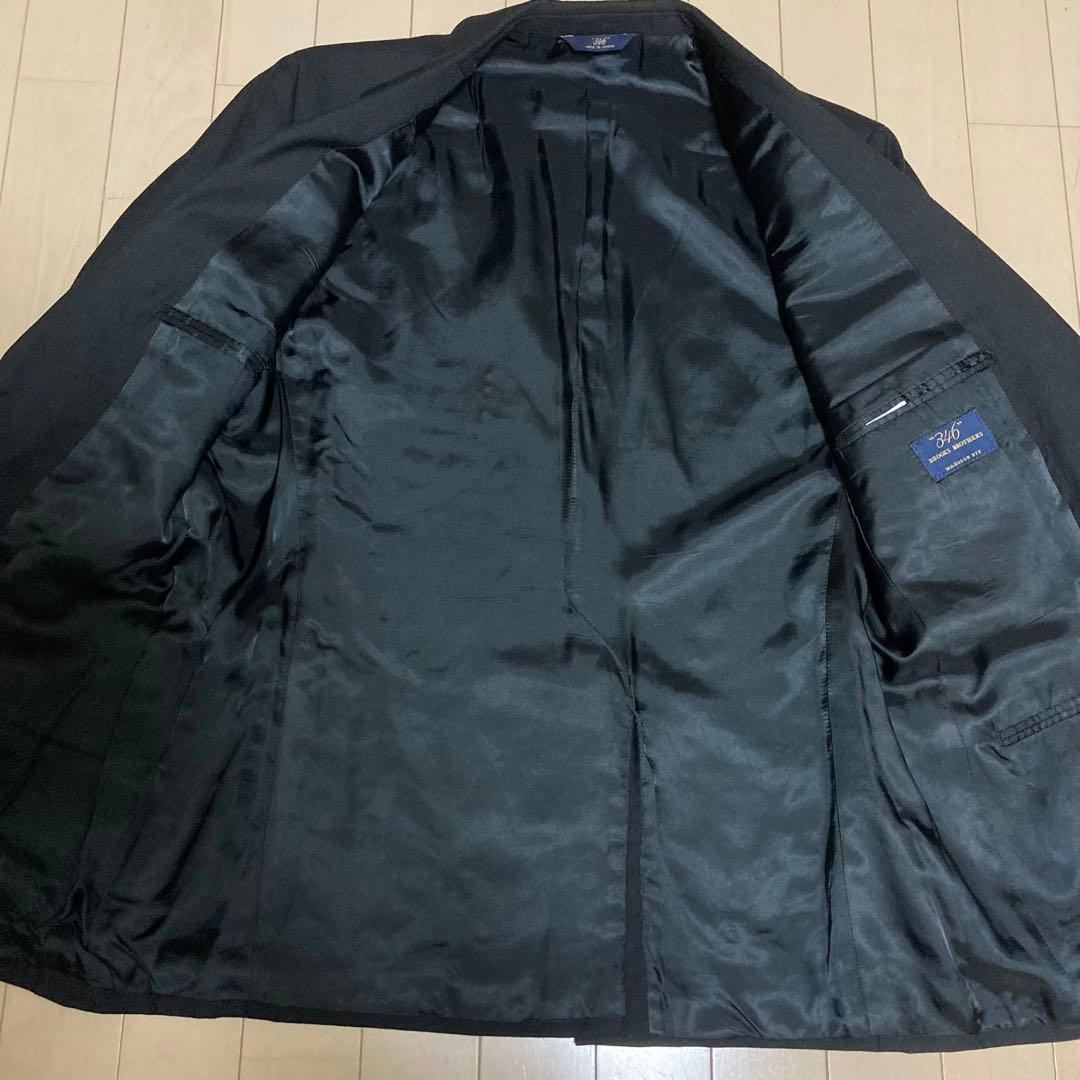 Brooks Brothers カシミヤ混 ブレザー 黒MADISON 40SH