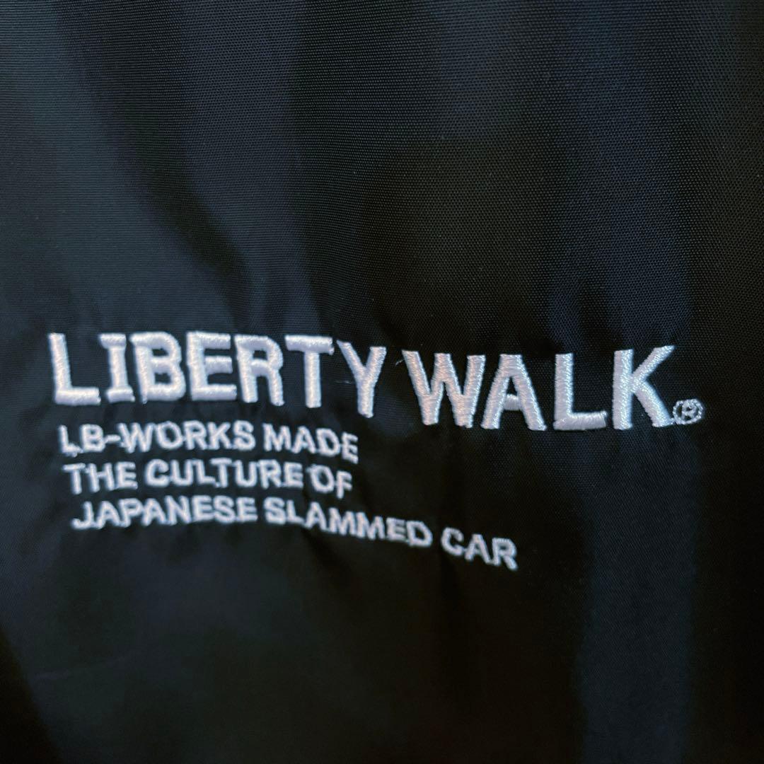 LIBERTYWALK リバティウォーク　ブラック コーチジャケット Ｍ　メンズ