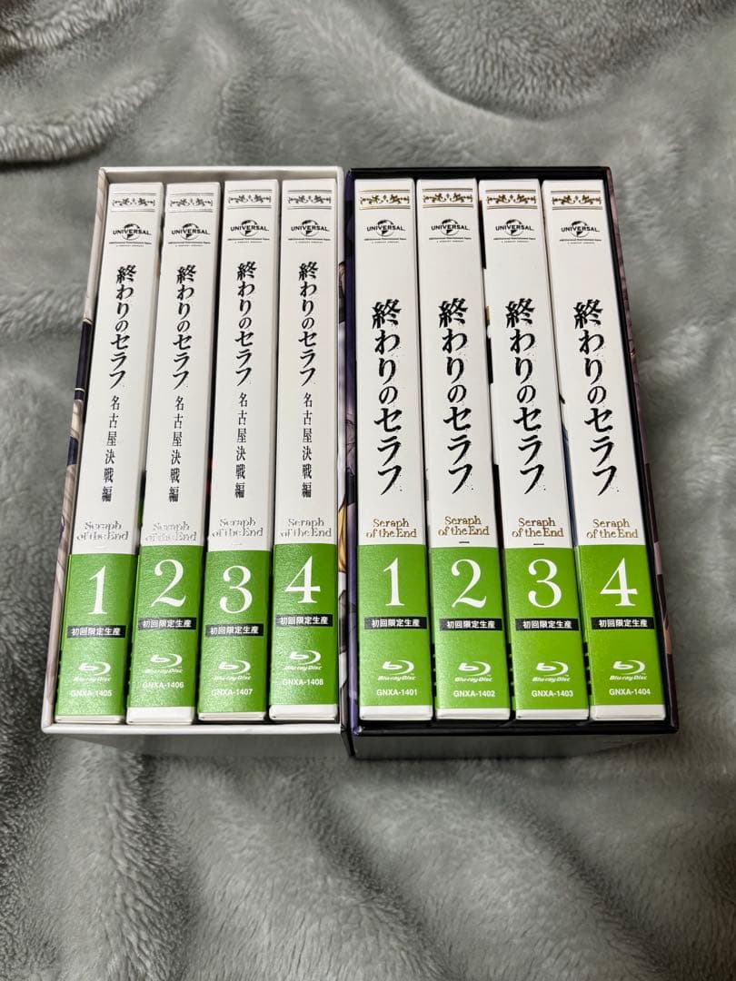 終わりのセラフ　ブルーレイ　全巻セット　初回限定生産版　特製収納ボックス