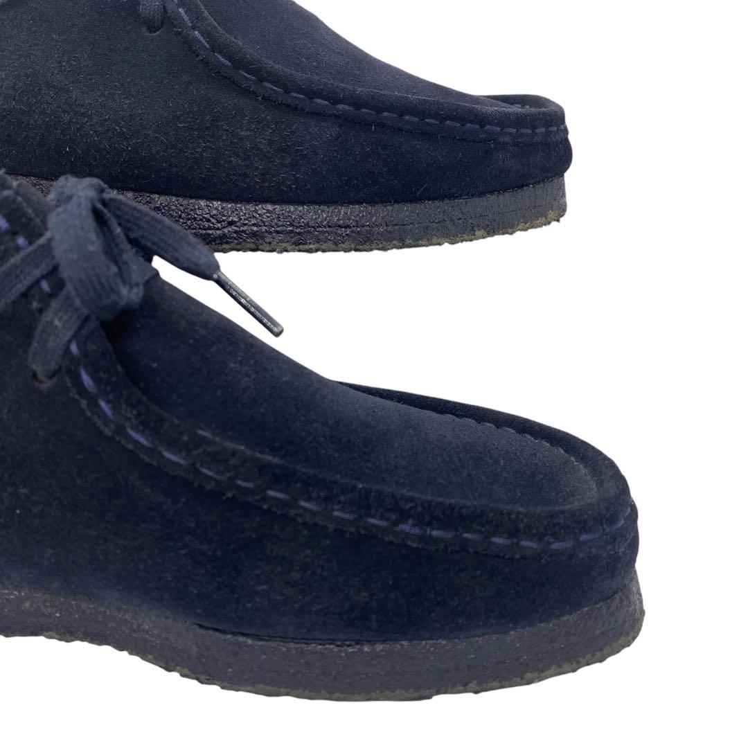 CLARKS BEAUTY&YOUTH クラークス 26.5cm ワラビー 紺色