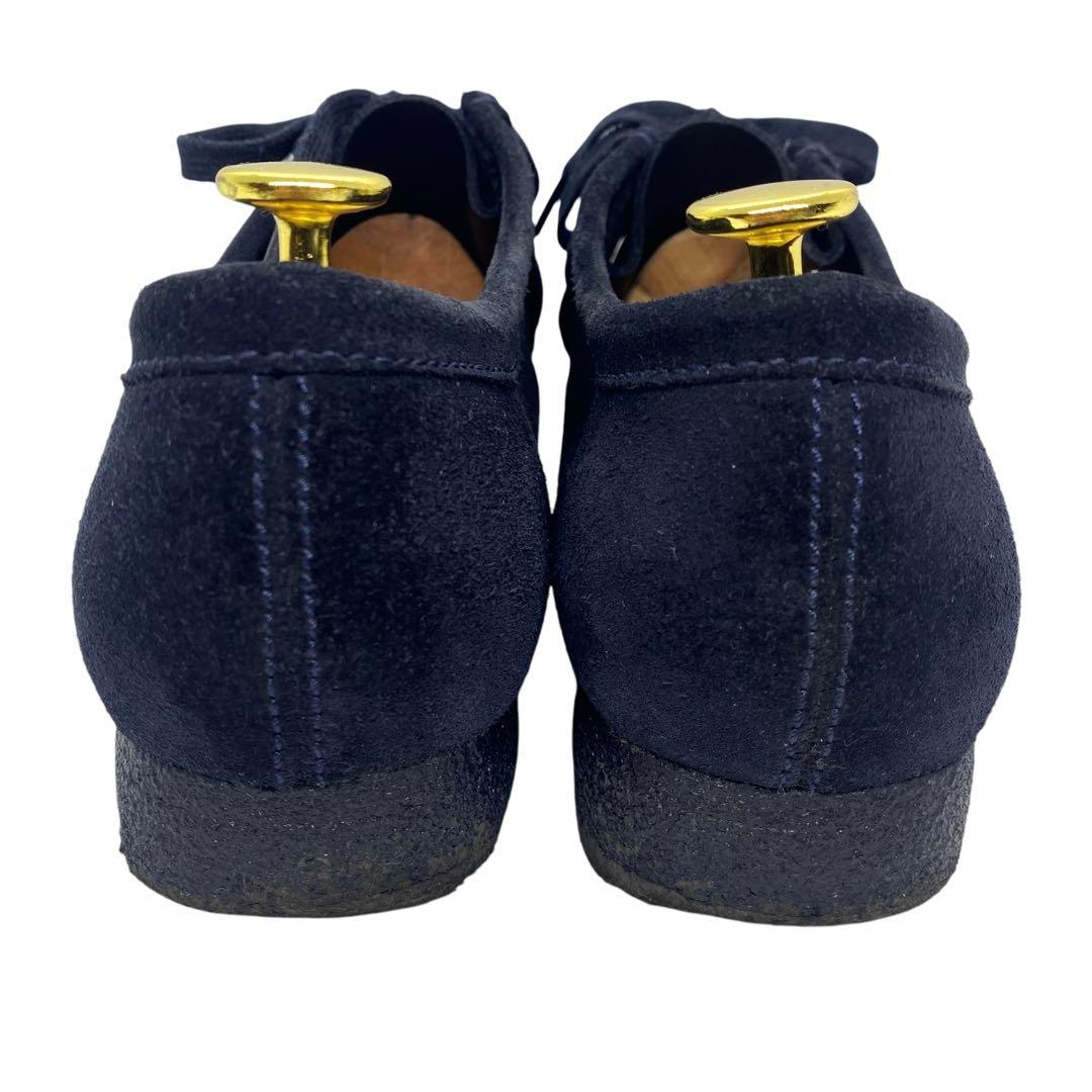 CLARKS BEAUTY&YOUTH クラークス 26.5cm ワラビー 紺色