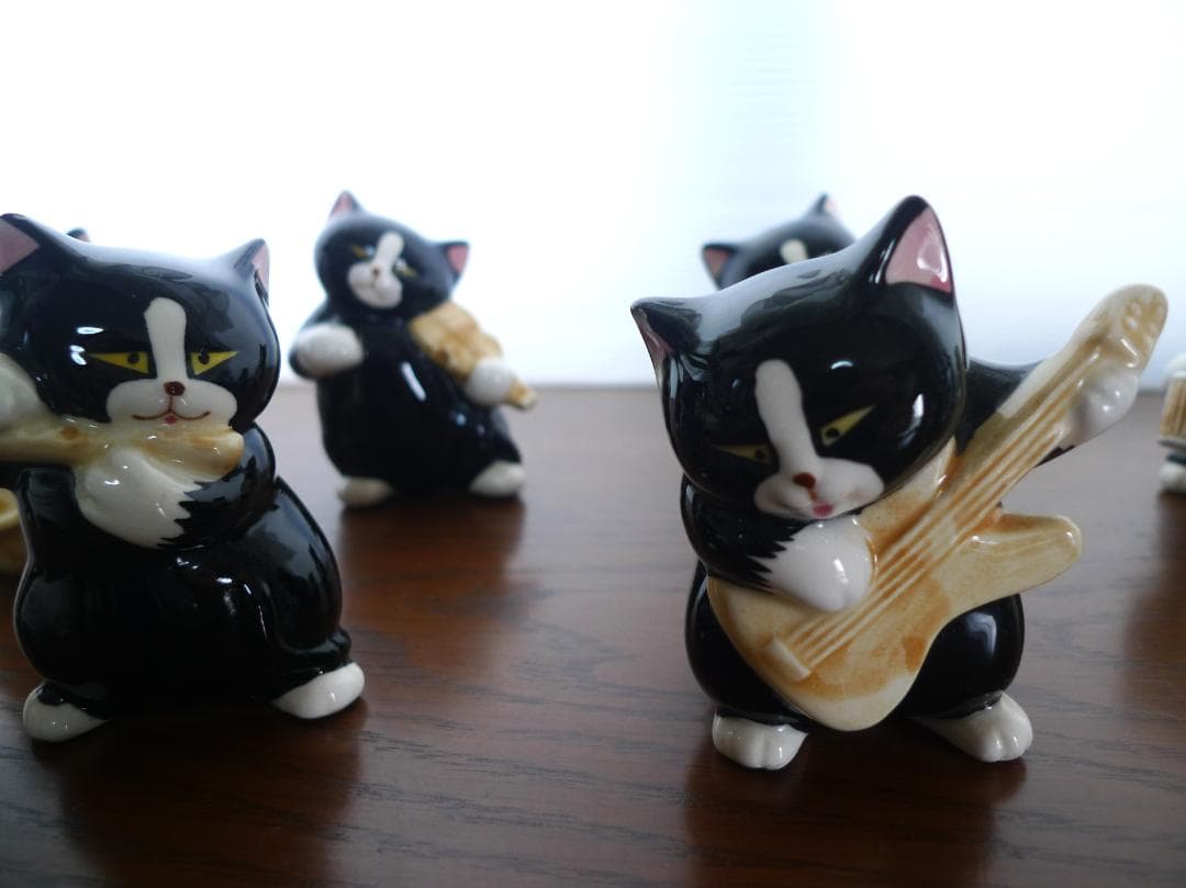 美品 猫のオーケストラ11匹