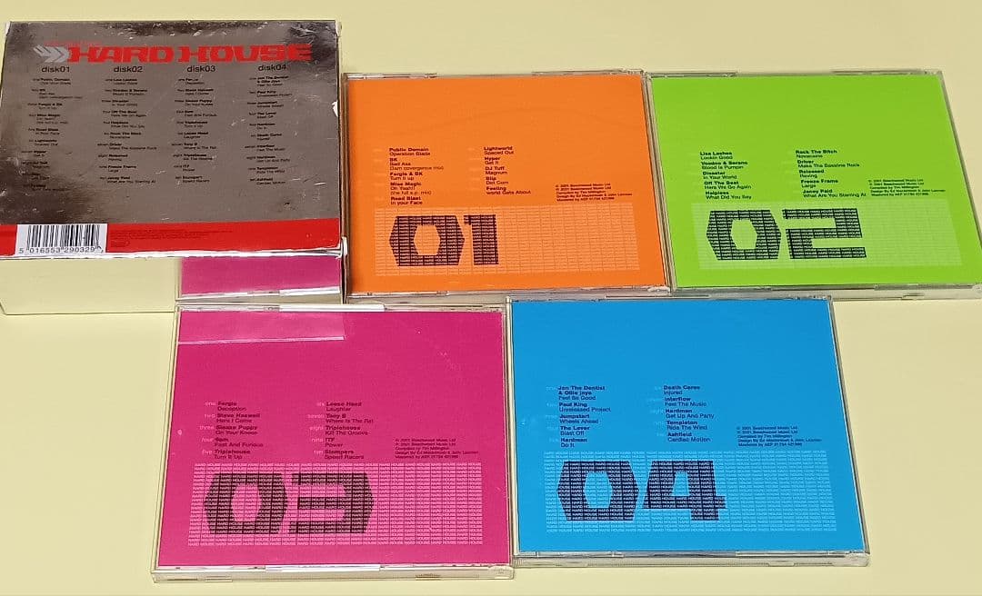 THE SOUND OF HARD HOUSE 4枚組CD