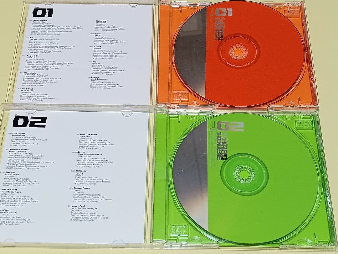 THE SOUND OF HARD HOUSE 4枚組CD