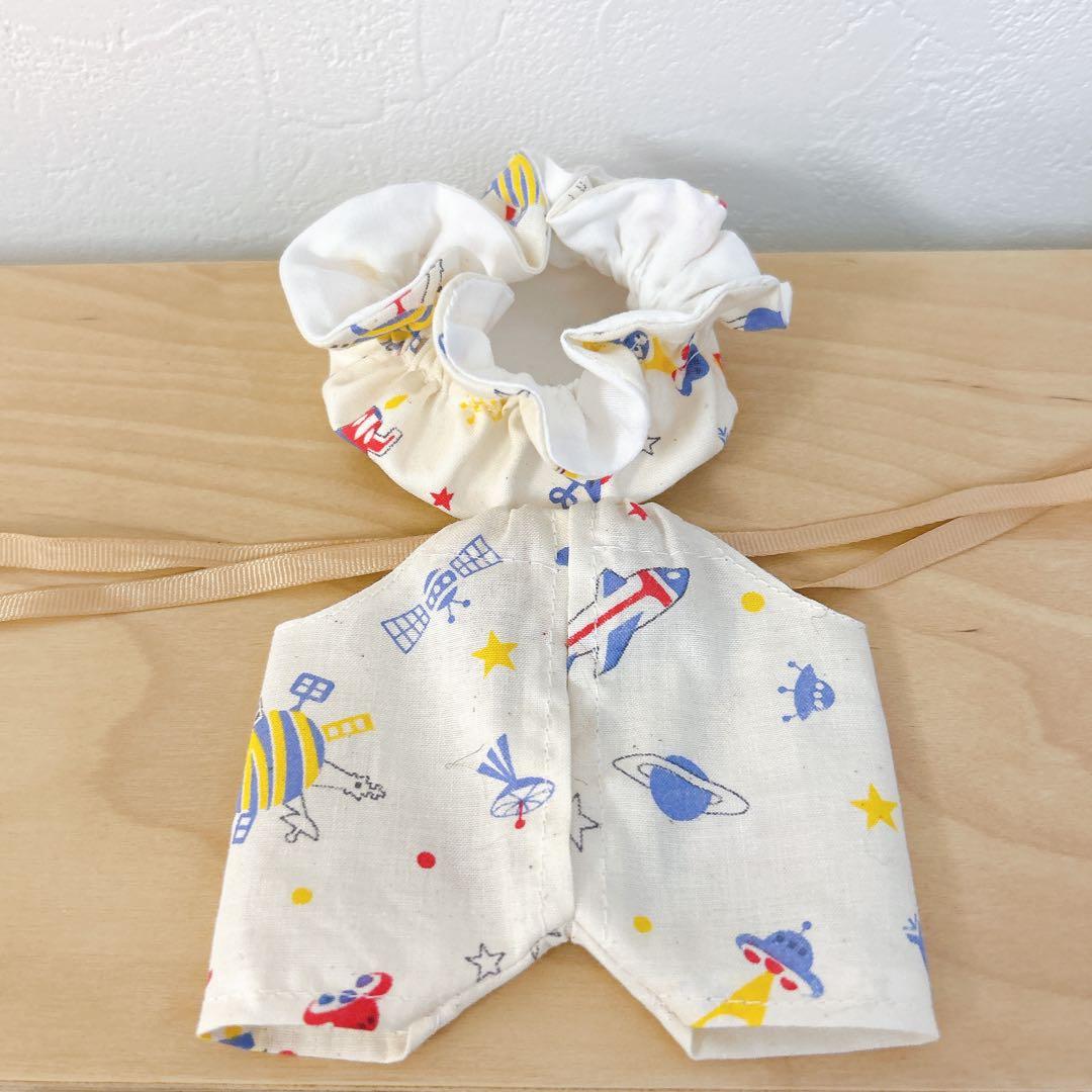 モンチッチsサイズ　服　サロペット　帽子セット