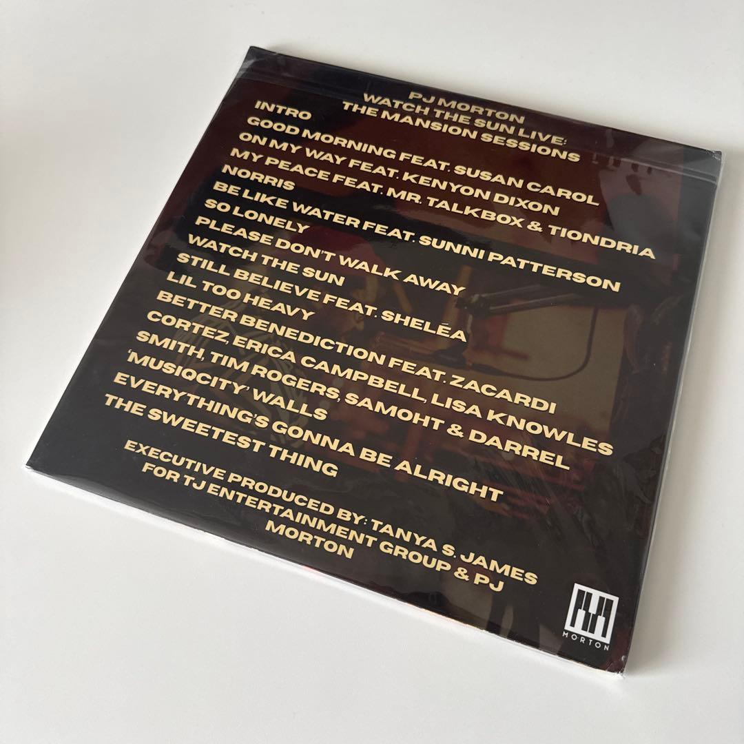 PJ Morton “Watch The Sun - Live” LP