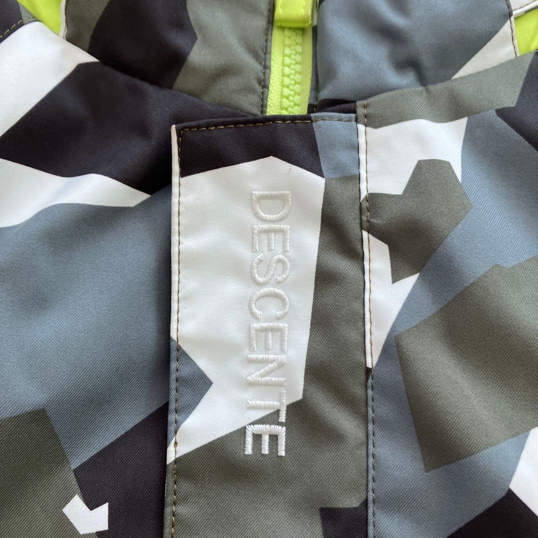 DESCENTE 迷彩柄 スキーウェアセット