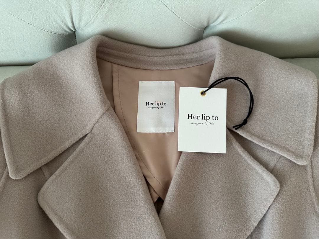 ジャケット・アウター Hamilton Wool Rever Flared Coat 2025