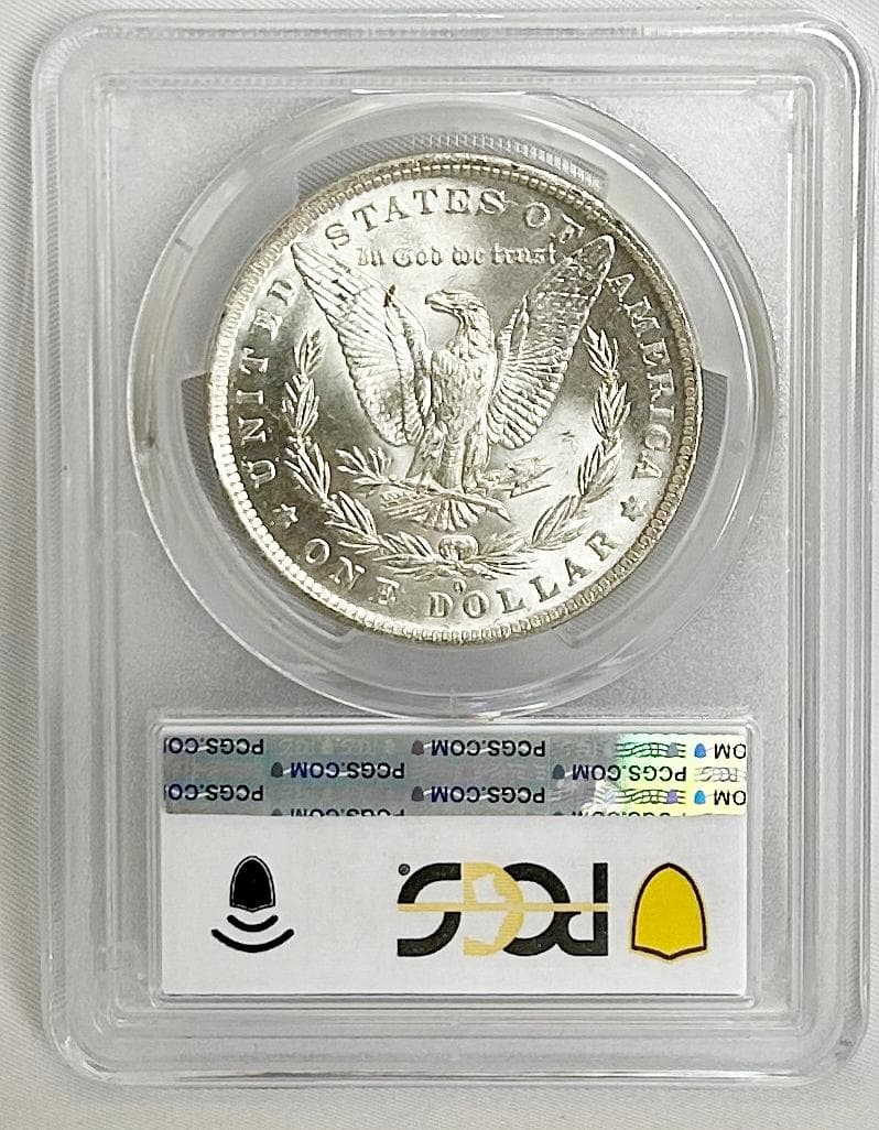 1884年 MORGAN SILVER DOLLAR アメリカPCGS MS63