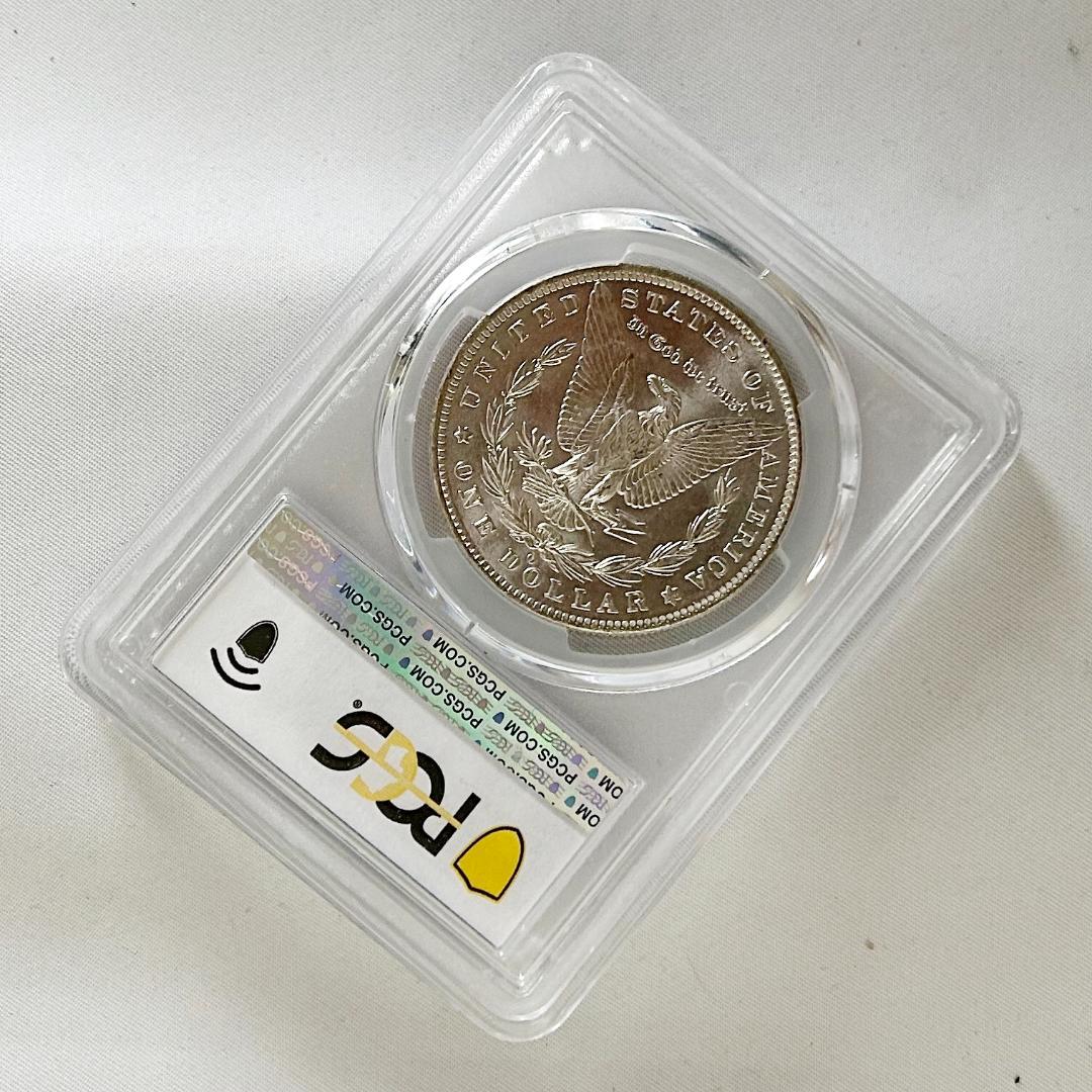 1884年 MORGAN SILVER DOLLAR アメリカPCGS MS63