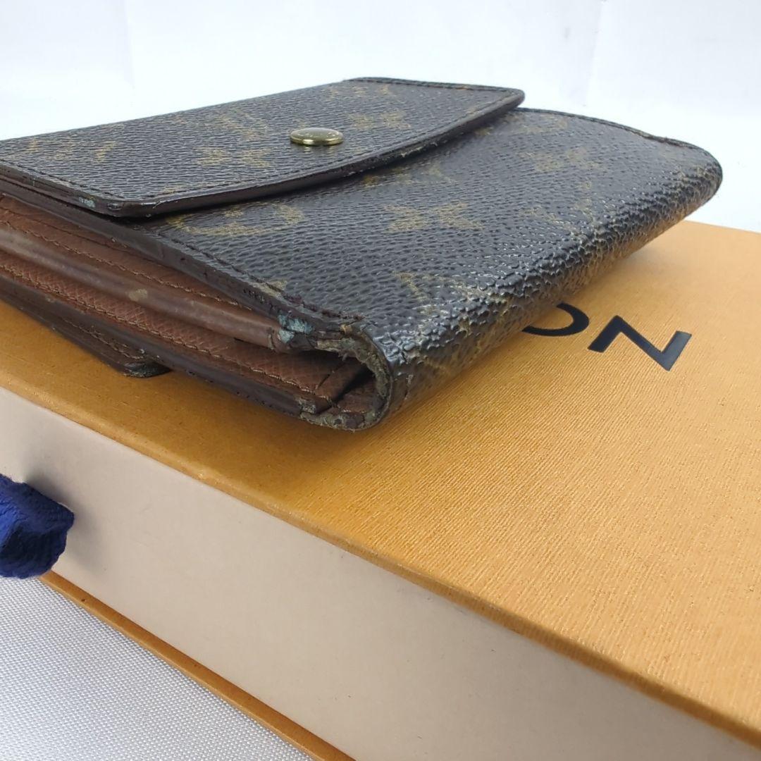 LOUISVUITTON ルイヴィトン モノグラム 三つ折り 財布 コンパクト