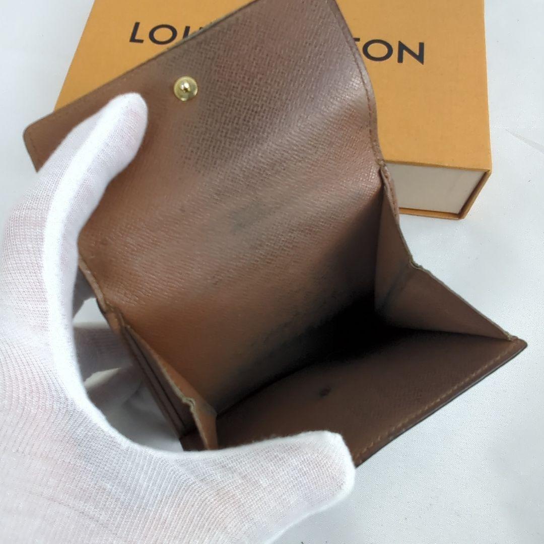 LOUISVUITTON ルイヴィトン モノグラム 三つ折り 財布 コンパクト