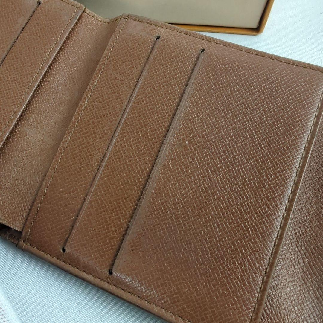 LOUISVUITTON ルイヴィトン モノグラム 三つ折り 財布 コンパクト