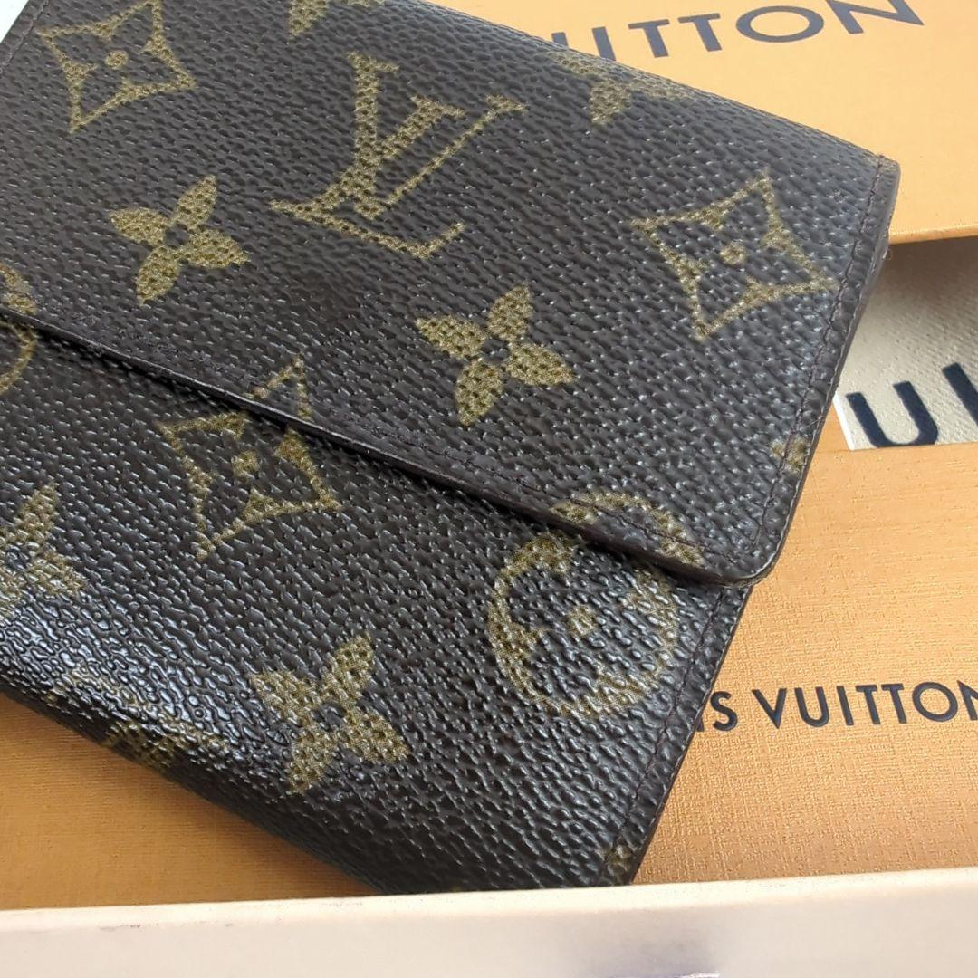 LOUISVUITTON ルイヴィトン モノグラム 三つ折り 財布 コンパクト