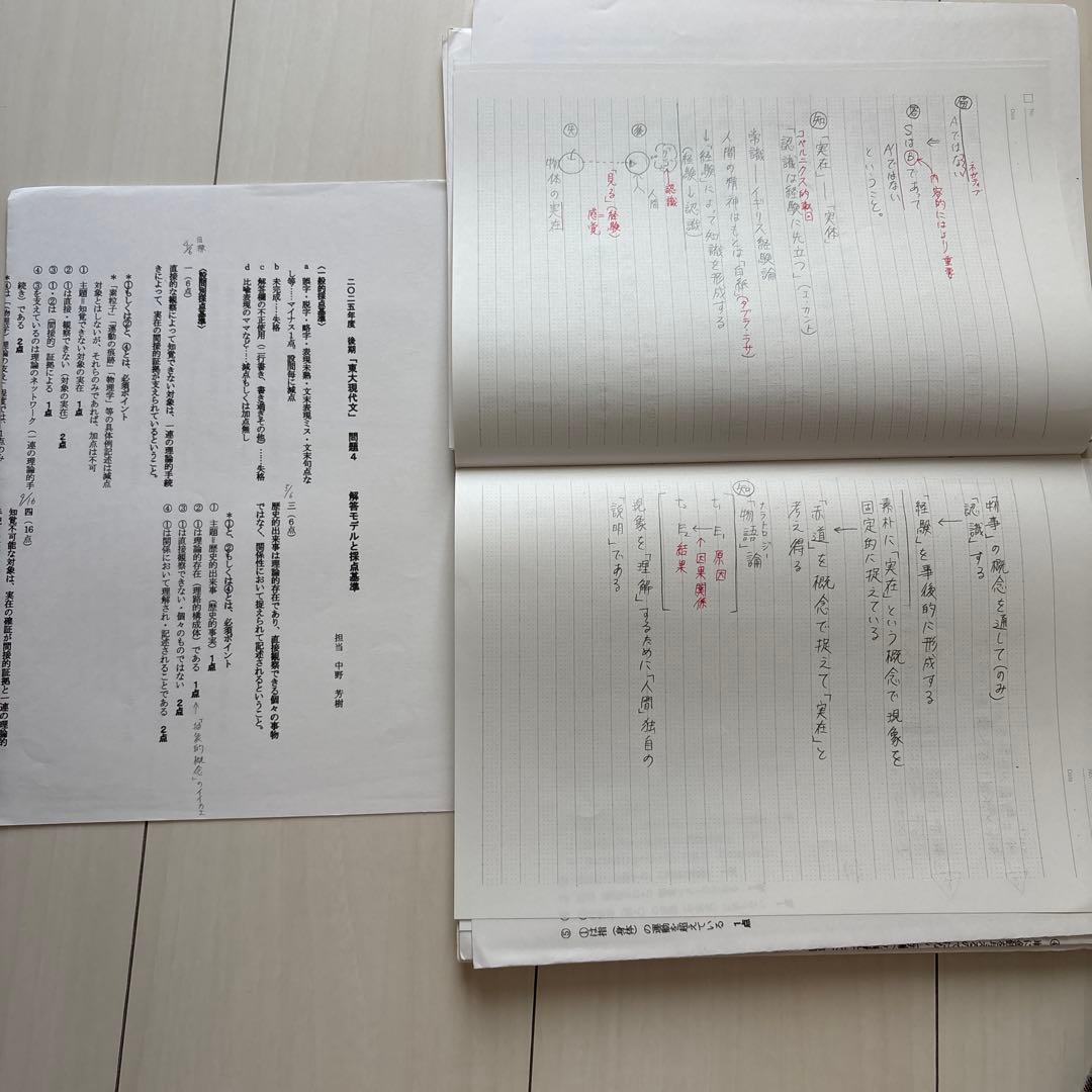 駿台ex東大理系コース　前期、後期テキスト、板書2025