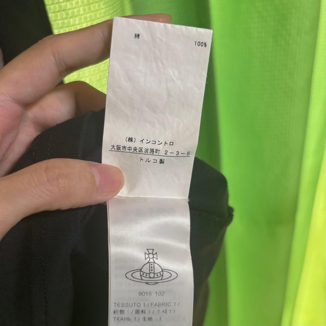 ヴィヴィアンウエストウッド アングロマニア クロック Tシャツ 黒 Sサイズ