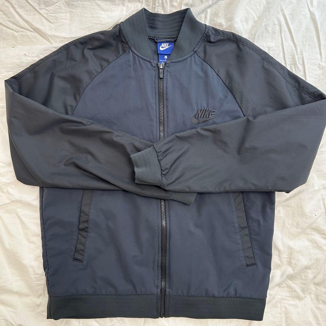 NIKE ナイキ MA-1 L ネイビー 美品