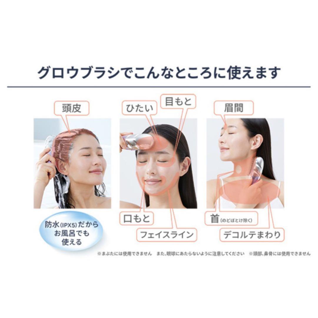 Creage家庭用EMS美容器「グロウブラシ」　クリアージュ　グロウブラシ