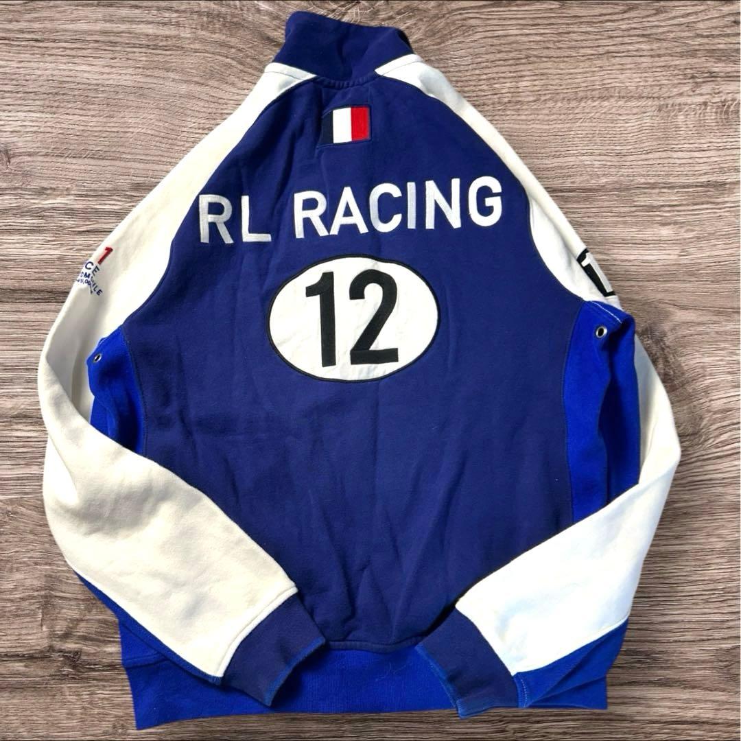 【レア】ラルフローレン RL RACING スウェットジャケット ポニー M