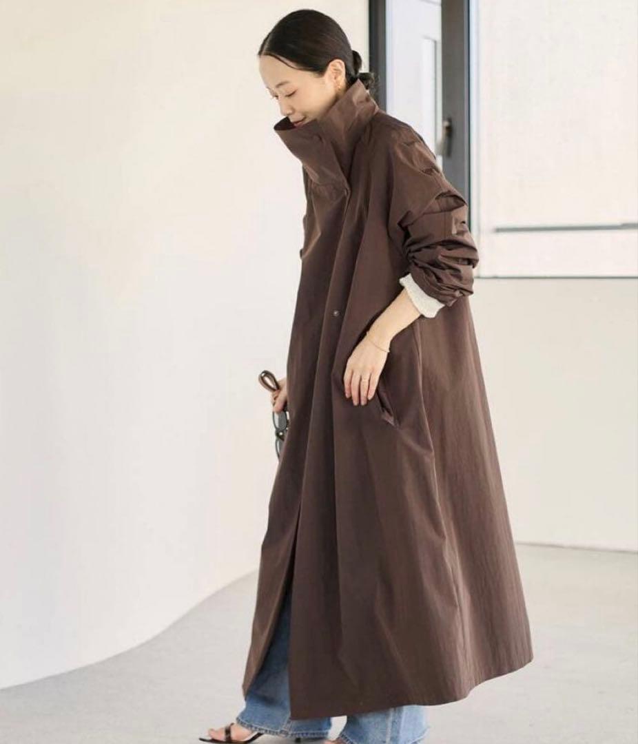 plage R’IAM LOOSE トレンチコートブラウン　38