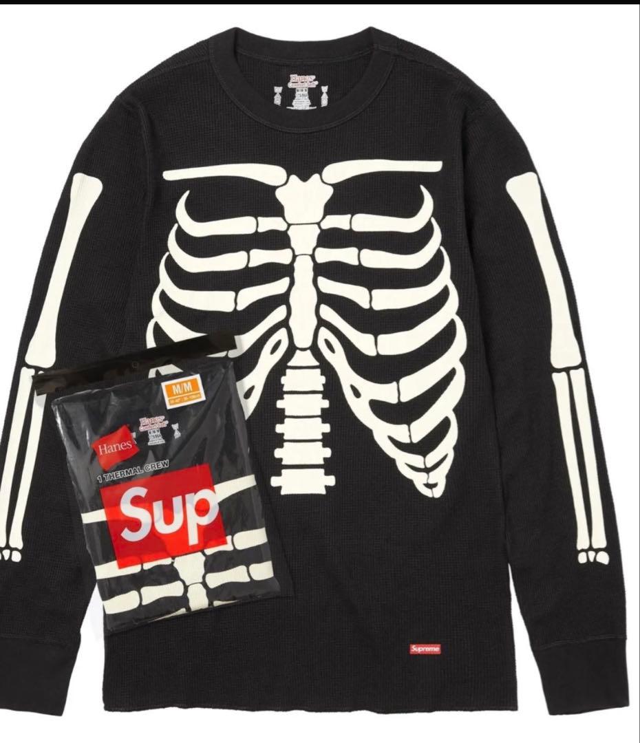 supreme×Hanes 骨サーマル