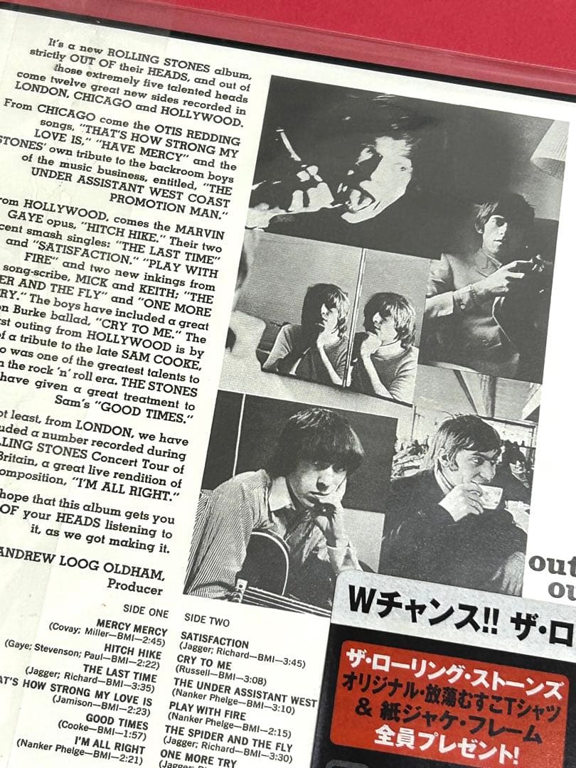 US盤！ SHM - CD 　ローリング・ストーンズ アウトオブアワヘッズ
