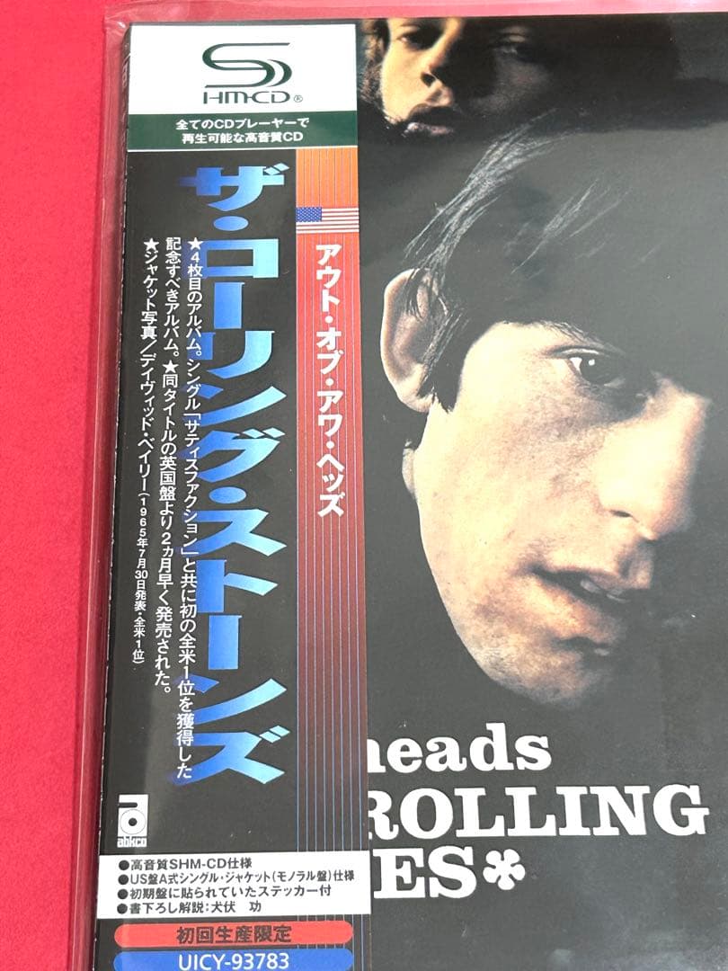 US盤！ SHM - CD 　ローリング・ストーンズ アウトオブアワヘッズ